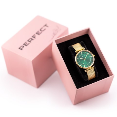 ZEGAREK DAMSKI PERFECT F376-08(zp542a) + BOX Perfect