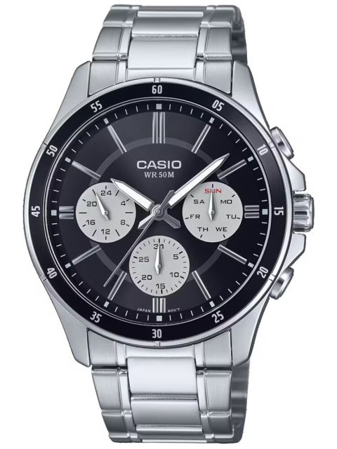 ZEGAREK MĘSKI CASIO MTP-1374D-1A3 (zd063i) + BOX Casio
