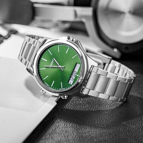 ZEGAREK MĘSKI CASIO MTP-VC01D-3E+ BOX (zd239b) Casio