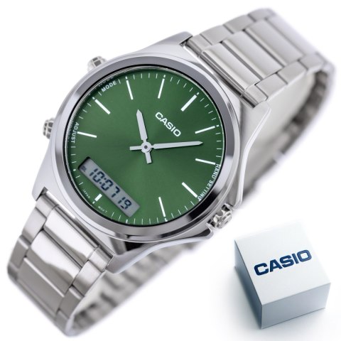 ZEGAREK MĘSKI CASIO MTP-VC01D-3E+ BOX (zd239b) Casio