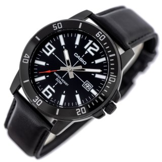 ZEGAREK MĘSKI CASIO MTP-VD01BL-1B (zd169d) + BOX Casio