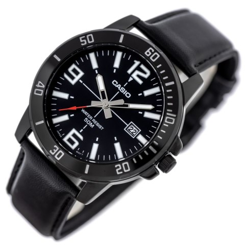 ZEGAREK MĘSKI CASIO MTP-VD01BL-1B (zd169d) + BOX Casio