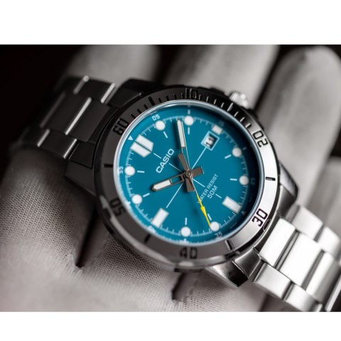 ZEGAREK MĘSKI CASIO MTP-VD01D-3E2 (zd185h) + BOX Casio