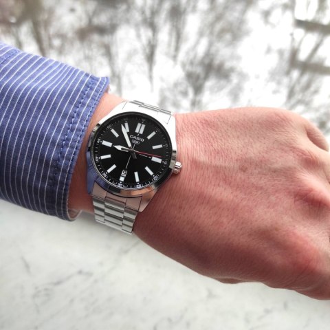 ZEGAREK MĘSKI CASIO MTP-VD02D-1E (zd217b) + BOX Casio