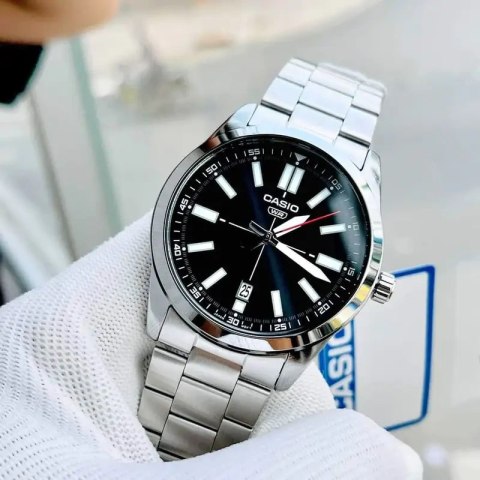 ZEGAREK MĘSKI CASIO MTP-VD02D-1E (zd217b) + BOX Casio
