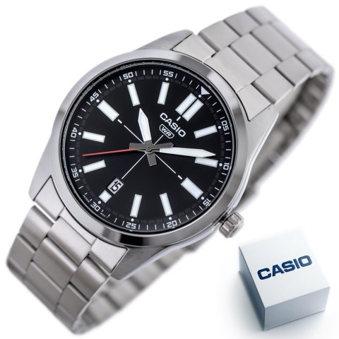 ZEGAREK MĘSKI CASIO MTP-VD02D-1E (zd217b) + BOX Casio