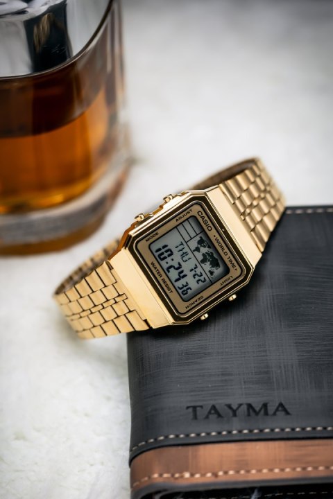 ZEGAREK MĘSKI CASIO VINTAGE A500WGA-9DF (zd158d) + BOX Casio