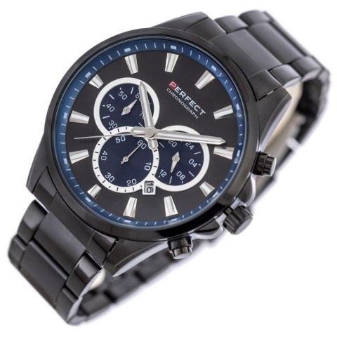 ZEGAREK MĘSKI PERFECT M510CH-03 - CHRONOGRAF (zp386c) + BOX Perfect