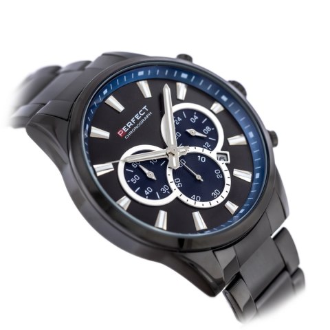 ZEGAREK MĘSKI PERFECT M510CH-03 - CHRONOGRAF (zp386c) + BOX Perfect