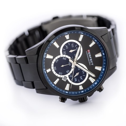 ZEGAREK MĘSKI PERFECT M510CH-03 - CHRONOGRAF (zp386c) + BOX Perfect