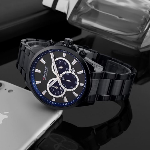 ZEGAREK MĘSKI PERFECT M510CH-03 - CHRONOGRAF (zp386c) + BOX Perfect