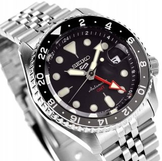 ZEGAREK MĘSKI SEIKO 5 SPORTS SSK001K1 GMT AUTOMAT WR100 + BOX Seiko