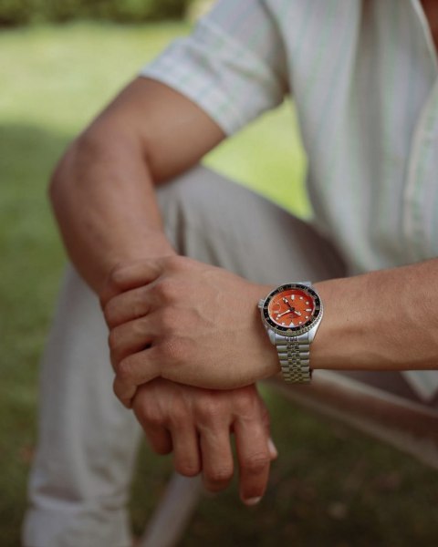 ZEGAREK MĘSKI SEIKO 5 SPORTS SSK005K1 GMT AUTOMAT WR100 + BOX Seiko