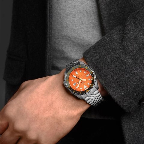 ZEGAREK MĘSKI SEIKO 5 SPORTS SSK005K1 GMT AUTOMAT WR100 + BOX Seiko