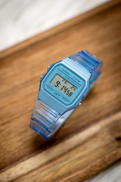 Zegarek Unisex Casio Retro Vintage F-91WS-2 (zd648b) + BOX Casio