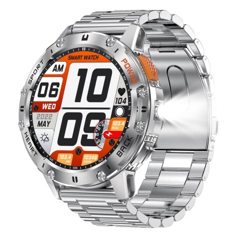 SMARTWATCH MĘSKI GRAVITY GT22-2 - AMOLED, DODATKOWY PASEK (sg030b) Gravity