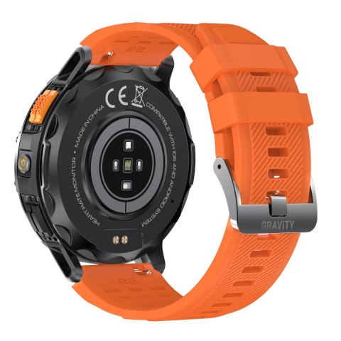 SMARTWATCH MĘSKI GRAVITY GT22-3 - AMOLED, DODATKOWY PASEK (sg030c) Gravity