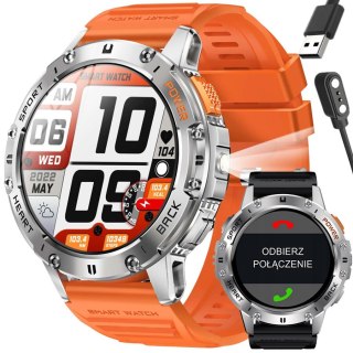 SMARTWATCH MĘSKI GRAVITY GT22-4 - AMOLED, DODATKOWY PASEK (sg030d) Gravity