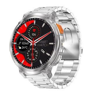 SMARTWATCH MĘSKI GRAVITY GT23-2 - LATARKA, DODATKOWY PASEK (sg031b) Gravity