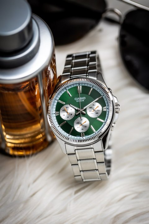 ZEGAREK MĘSKI CASIO MTP-1375D-3AVDF (zd112f) + BOX Casio