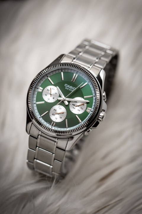 ZEGAREK MĘSKI CASIO MTP-1375D-3AVDF (zd112f) + BOX Casio