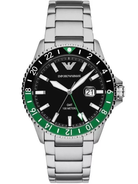 ZEGAREK MĘSKI EMPORIO ARMANI AR11589 - Diver GMT (zi112a) Emporio Armani