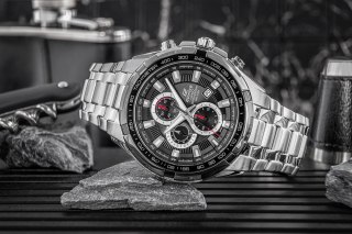 Zegarek Męski Casio EF-539D-1AVEF + BOX Casio