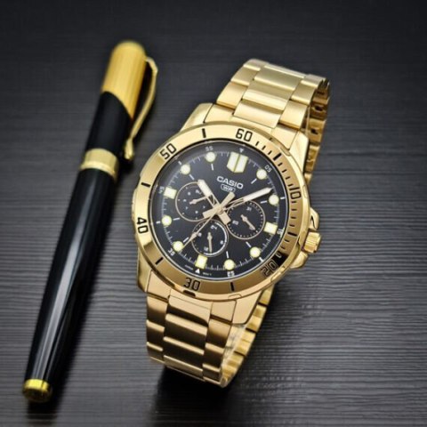 Zegarek Męski Casio MTP-VD300G-1EUDF (zd268d) + BOX Casio