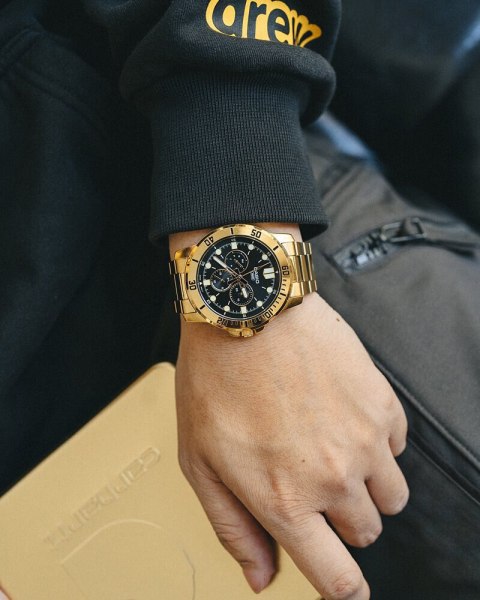 Zegarek Męski Casio MTP-VD300G-1EUDF (zd268d) + BOX Casio