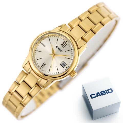 ZEGAREK DAMSKI CASIO LTP-V002G-9B3 + BOX Casio