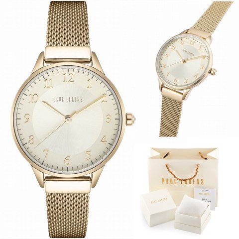 ZEGAREK DAMSKI PAUL LORENS - PL12189B-4D1 (zg550d) + BOX Paul Lorens