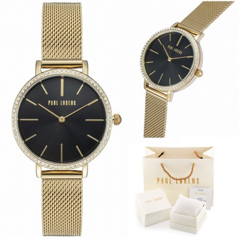 ZEGAREK DAMSKI PAUL LORENS - PL12894B-1D1 (zg553a) + BOX Paul Lorens