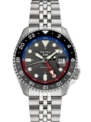 ZEGAREK MĘSKI SEIKO 5 SPORTS SSK019K1 GMT AUTOMAT + BOX Seiko