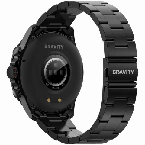 SMARTWATCH MĘSKI GRAVITY GT16-2 - WYKONYWANIE POŁĄCZEŃ, CIŚNIENIOMIERZ (sg034b) Gravity