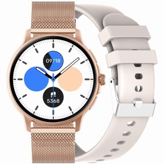 SMARTWATCH UNISEX GRAVITY GT12-5 - ROZMOWY BLUETOOTH, DODATKOWY PASEK (sg035e) Gravity