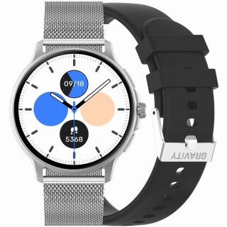 SMARTWATCH UNISEX GRAVITY GT12-7 - ROZMOWY BLUETOOTH, DODATKOWY PASEK (sg035g) Gravity