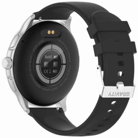 SMARTWATCH UNISEX GRAVITY GT12-7 - ROZMOWY BLUETOOTH, DODATKOWY PASEK (sg035g) Gravity