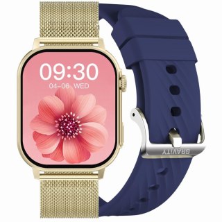 SMARTWATCH UNISEX GRAVITY GT15-11 - ROZMOWY BLUETOOTH, DODATKOWY PASEK (sg029k) Gravity