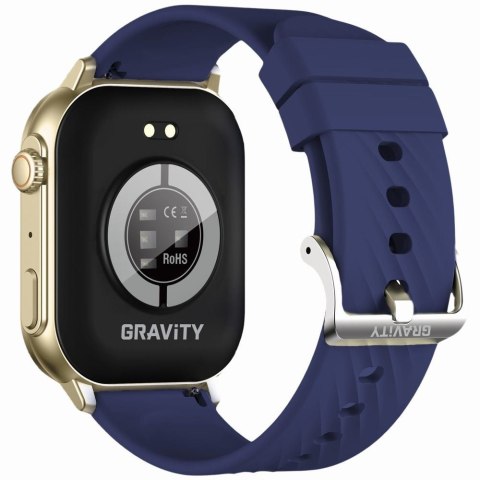SMARTWATCH UNISEX GRAVITY GT15-11 - ROZMOWY BLUETOOTH, DODATKOWY PASEK (sg029k) Gravity