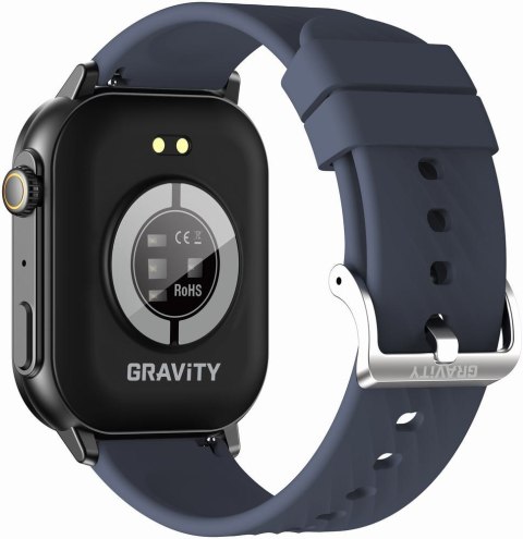 SMARTWATCH UNISEX GRAVITY GT15-12 - ROZMOWY BLUETOOTH, DODATKOWY PASEK (sg029l) Gravity