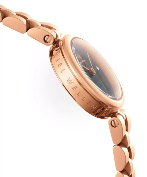 ZEGAREK DAMSKI DANIEL WELLINGTON Elan Lumine Malachite Rose Gold 22mm DW00100721 + BOX (zw522c) Daniel Wellington