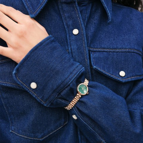 ZEGAREK DAMSKI DANIEL WELLINGTON Elan Lumine Malachite Rose Gold 22mm DW00100721 + BOX (zw522c) Daniel Wellington