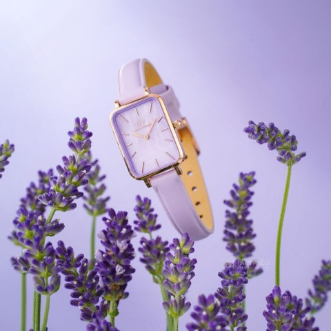 ZEGAREK DAMSKI DANIEL WELLINGTON Quadro Lavender Mop 20mm DW00100637 + BOX (zw521b) Daniel Wellington