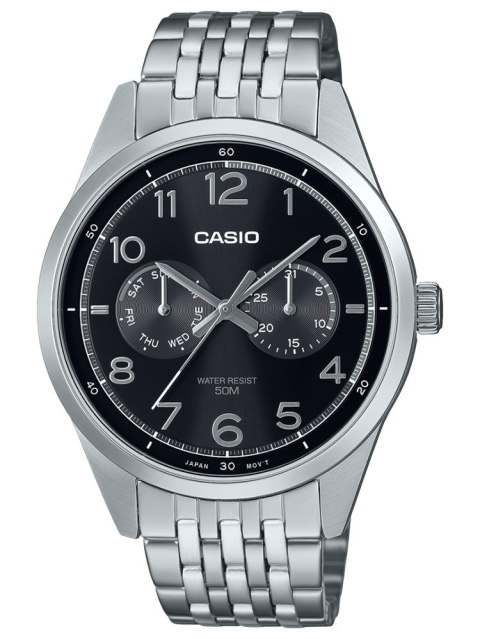 ZEGAREK MĘSKI CASIO MTP-E340D-1A (zd264a) + BOX Casio