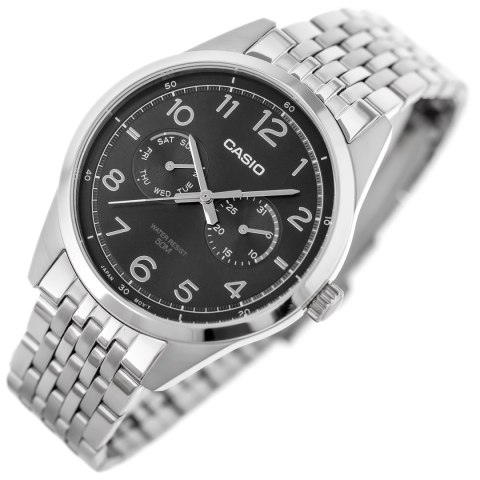 ZEGAREK MĘSKI CASIO MTP-E340D-1A (zd264a) + BOX Casio