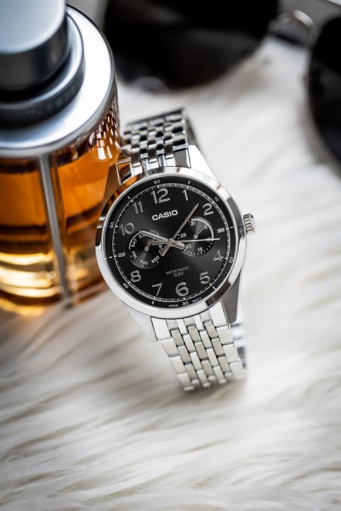 ZEGAREK MĘSKI CASIO MTP-E340D-1A (zd264a) + BOX Casio