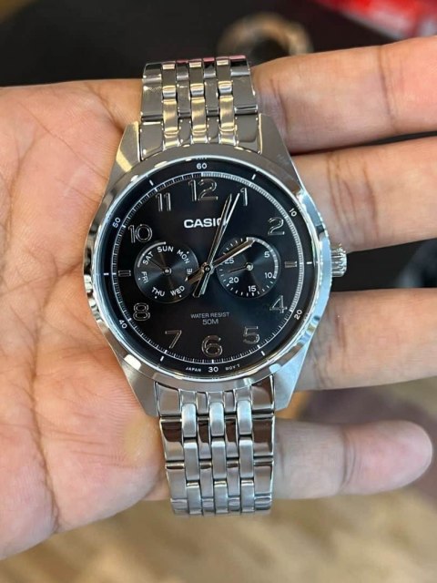 ZEGAREK MĘSKI CASIO MTP-E340D-1A (zd264a) + BOX Casio