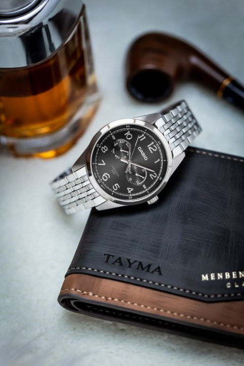 ZEGAREK MĘSKI CASIO MTP-E340D-1A (zd264a) + BOX Casio