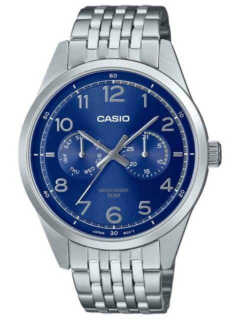 ZEGAREK MĘSKI CASIO MTP-E340D-2A (zd264b) + BOX Casio