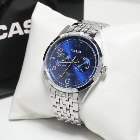 ZEGAREK MĘSKI CASIO MTP-E340D-2A (zd264b) + BOX Casio